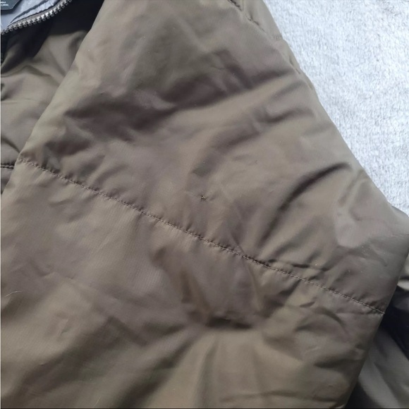 Vintage North Face Quilted Brown Jacket Men’s Size Large - Picture 9 of 10
